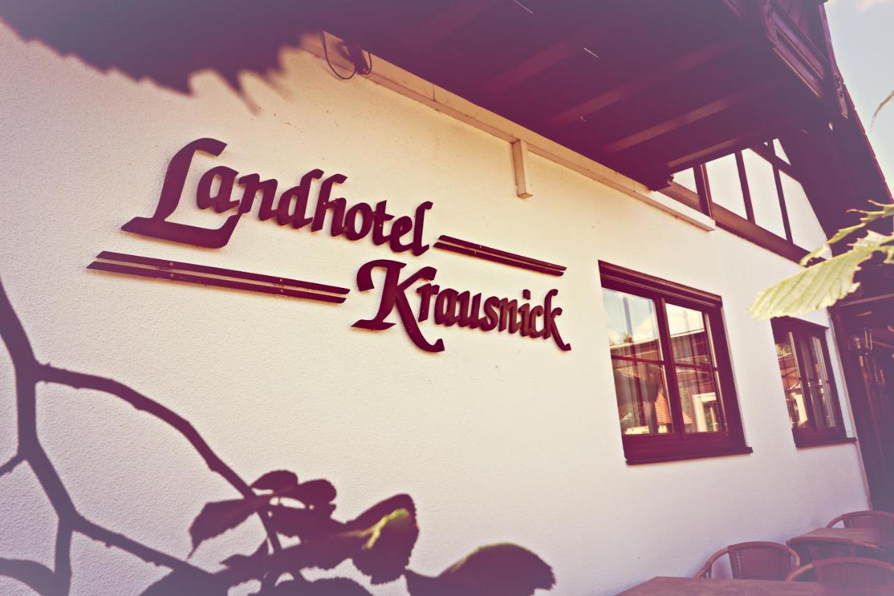 Landhotel Krausnick Exterior foto
